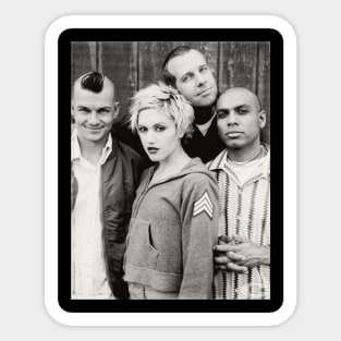 No Doubt / Vintage Photo Style Sticker